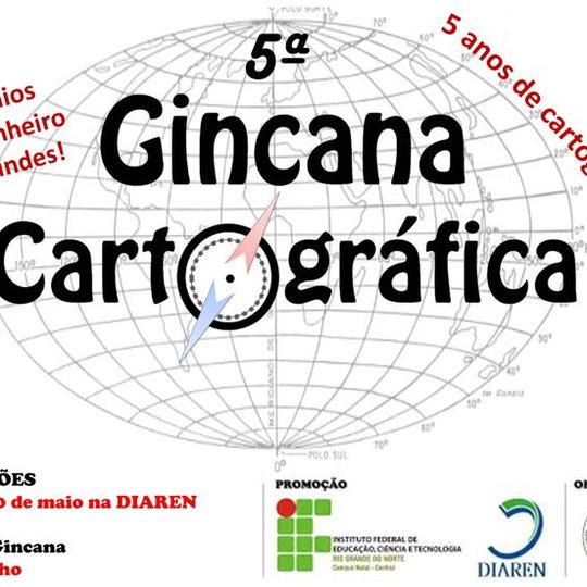 #21984 Inscrições abertas para a V Gincana Cartográfica do IFRN