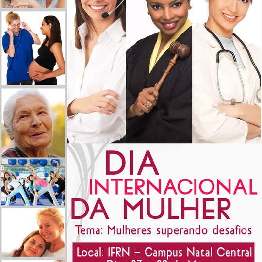 #22032 Entidades do IFRN homenageiam as mulheres 