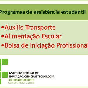#22070 Inscrições nos programas de assistência estudantil acontecem até o dia 19 de maio