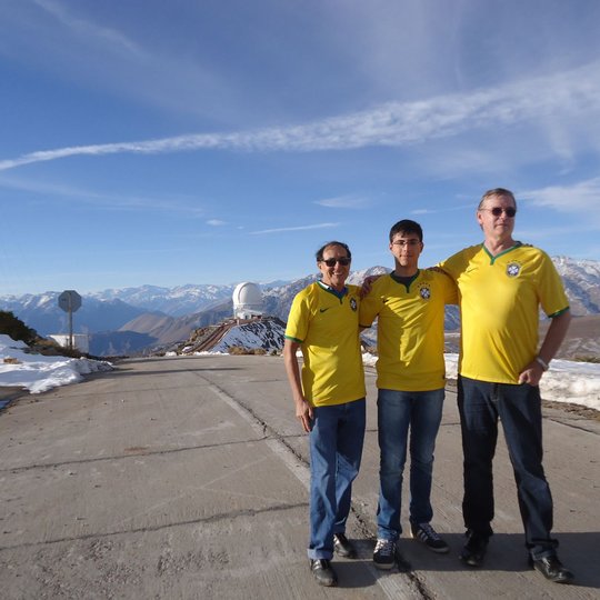 #22079 Aluno do CNAT premiado em concurso de Astronomia visita o telescópio SOAR, no Chile