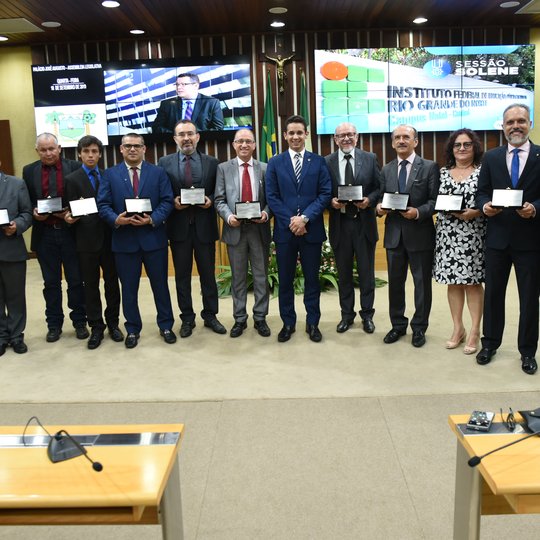 #22188 IFRN recebe homenagem da Assembleia Legislativa pelos 110 anos de história