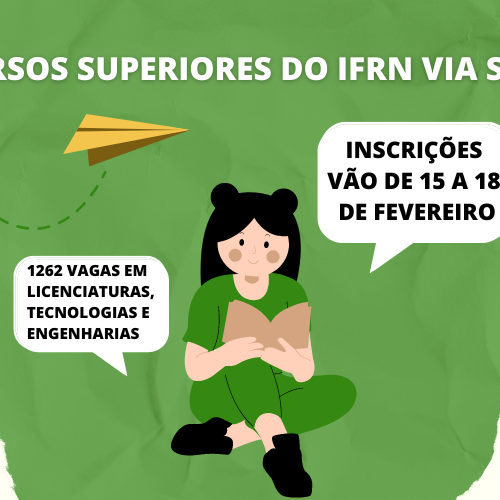 #22333 IFRN oferta 1262 vagas em cursos de Licenciatura, Tecnologia e Engenharia