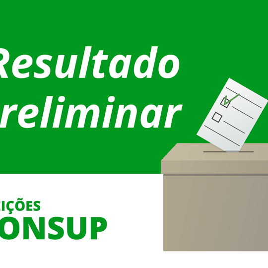 #22439 Divulgado resultado preliminar das eleições complementares