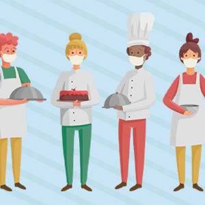 #22445 Projeto do IFRN une prevenção à Covid-19 e serviços de alimentação
