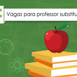 #22471 Publicado edital para professor substituto de Inglês, Geografia e Língua Portuguesa
