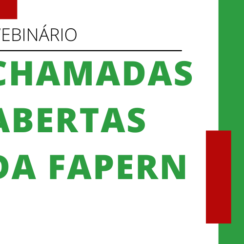 #22481 Webinário discute chamadas abertas da Fundação de Apoio à Pesquisa do RN