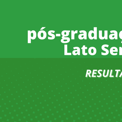 #22542 Divulgados os resultados para Cursos Superiores de pós-graduação