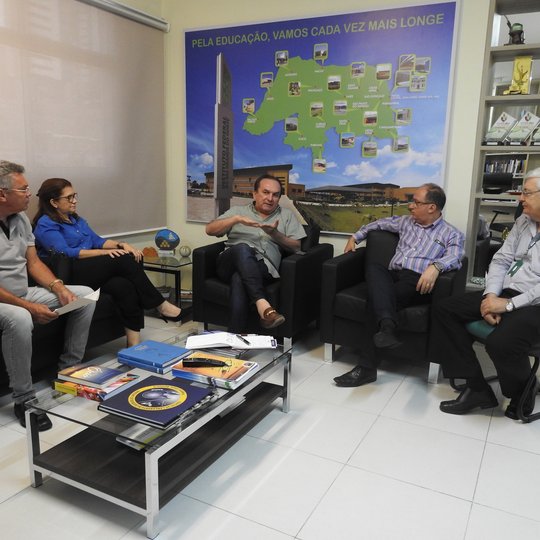 #22624 Autoridades do legislativo potiguar realizam visita à Reitoria