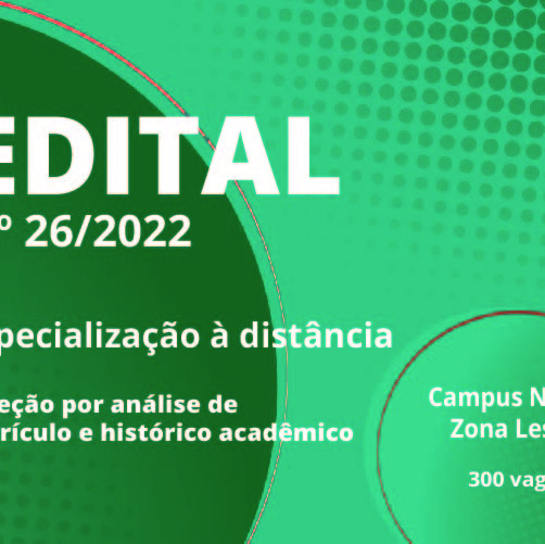 #22654 Especialização à distância do IFRN oferece 300 vagas