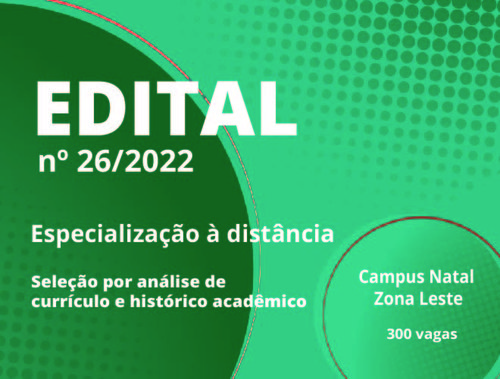 Inscrições: de 15 de junho a 3 de julho de 2022