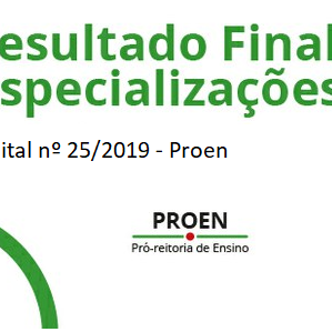 #22856 Publicado resultado final para cursos de Especialização