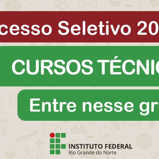 #23027 Iniciam hoje matrículas para cursos Técnico Subsequente, ProEJA e Integrado Vagas Complementares