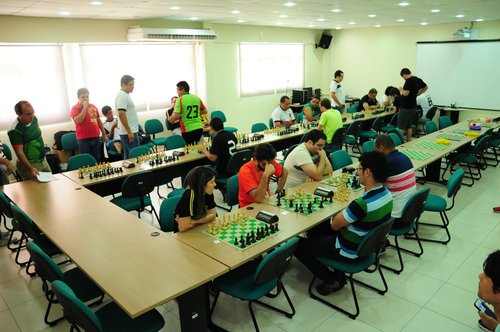 Disputas de xadrez aconteceram na Reitoria