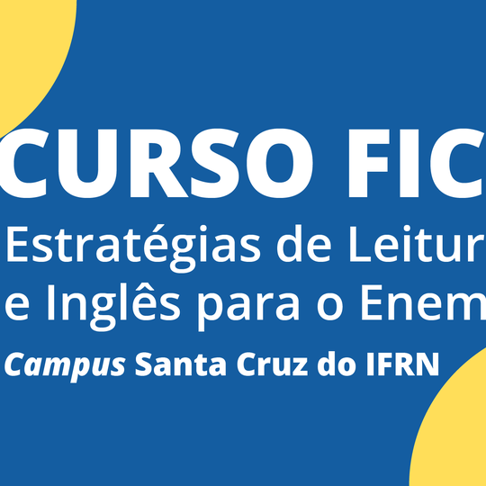 #23140 Estratégias de Leitura e Inglês para o Enem: curso gratuito recebe inscrições até 11 de outubro