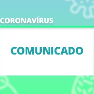 #23191 Informações institucionais devem ser conferidas nos canais de comunicação oficiais