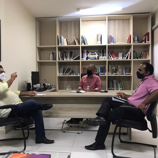 #23404 IFRN e Escola da Câmara Municipal de Natal discutem parceria