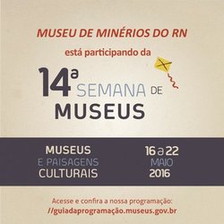 #23520 Museu de Minérios participa de 14ª Semana de Museus
