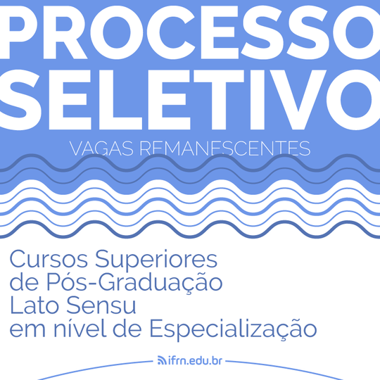 #23659 IFRN recebe inscrições para especializações