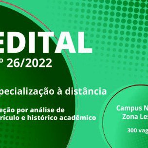 #23678 Especialização EaD: divulgado resultado final
