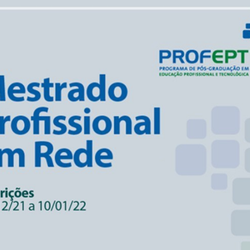 #23815 Mestrado Profissional em Educação Profissional e Tecnológica oferta 942 vagas em todo o Brasil