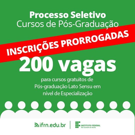 #23855 Especializações: novo prazo prorroga inscrições até 14/2