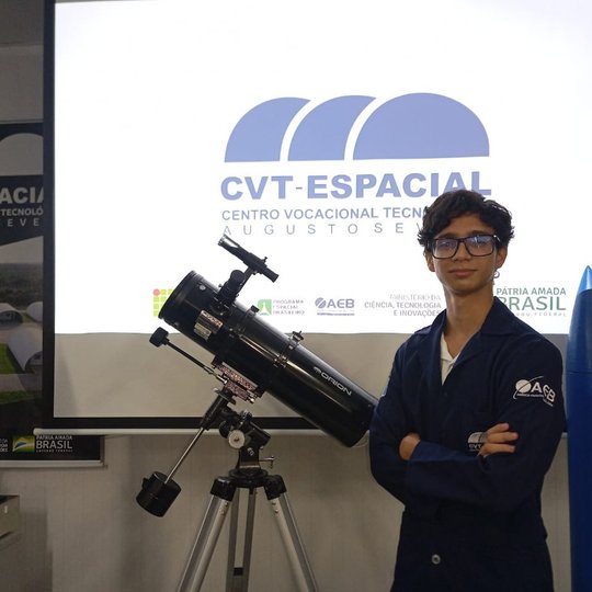 #24018 Estudante do IFRN participará de acampamento da Nasa