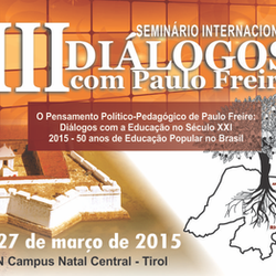 #24065 III Seminário Internacional Diálogos com Paulo Freire acontece no Campus Natal Central