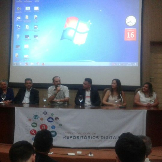 #24231 Com apoio do IFRN, I Fórum Nacional de Repositórios Digitais acontece na UFRN