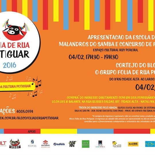 #24245 Bloco Folia de Rua Potiguar promove concurso de Fantasia