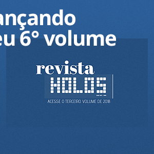 #24267 Sexto volume da Revista HOLOS já está disponível