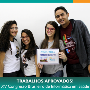 #24420 Alunos têm trabalhos aprovados no Congresso Brasileiro de Informática em Saúde