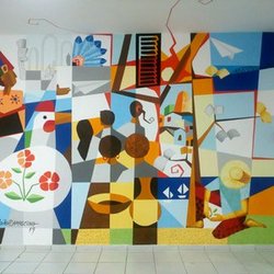 #24541 Núcleo de Arte do IFRN promove intervenção artística no Campus São Gonçalo
