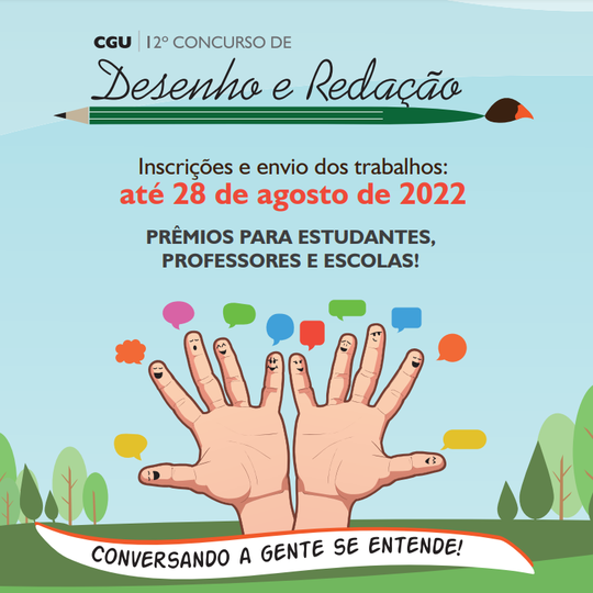 #24601 Controladoria-Geral da União promove Concurso de Redação e Desenho