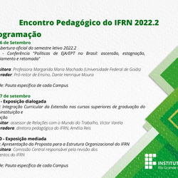 #24694 Encontro Pedagógico oficializa a abertura do período letivo 2022.2