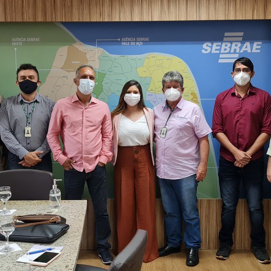 #24706 Gestão da Reitoria faz visita ao Sebrae/RN