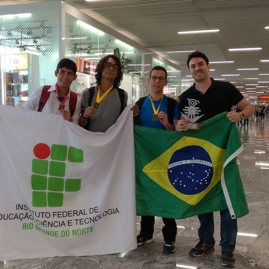 #24775 Alunos do IFRN conquistam ouro e bronze em competição científica no México