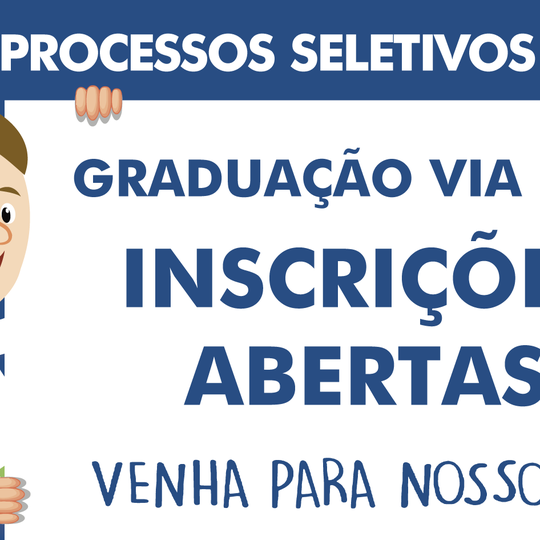 #24798 Inscrições abertas para cursos de graduação