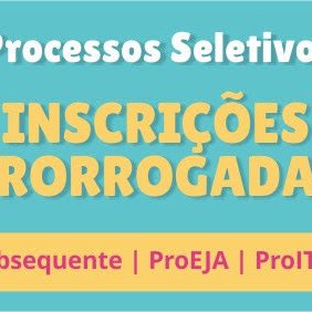 #24806 Inscrições seguem até 18 de maio