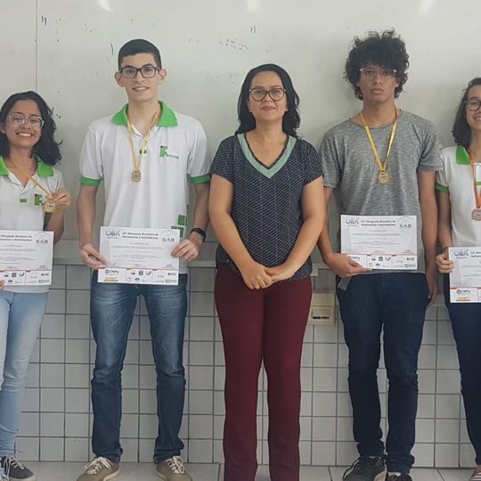 #24811 IFRN conquista seis medalhas de ouro na Olimpíada Brasileira de Astronomia