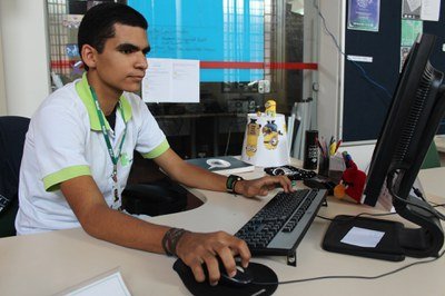 Estudante Igor Ferreira, do Campus Cidade Alta.