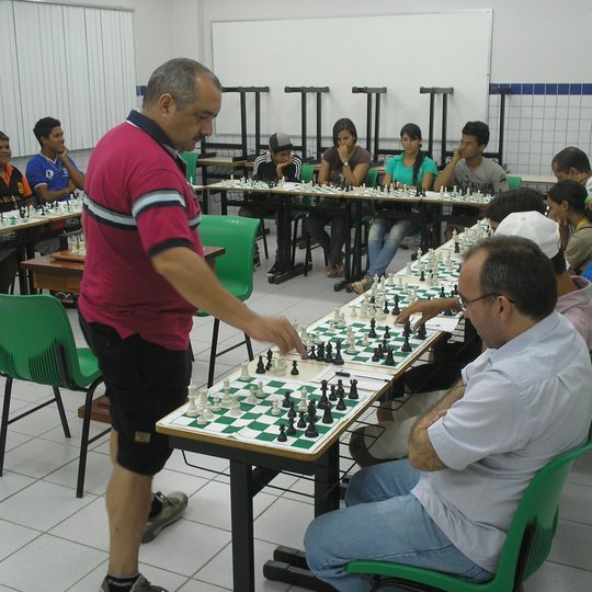 #24988 Primeira simultânea de xadrez de João Câmara foi realizada esse sábado (4)