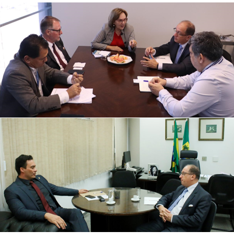 #25052 Reitor se reúne com senadores do RN