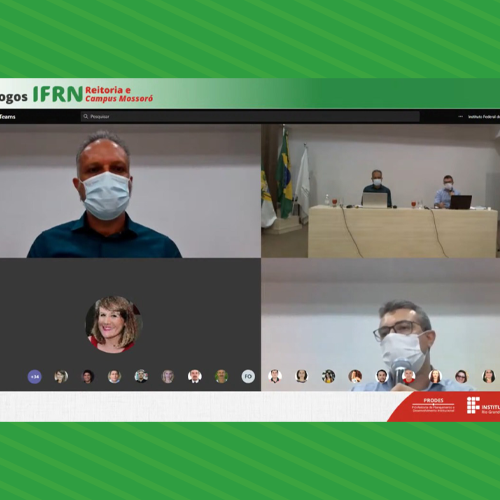 #25098 Reitoria e campi realizam primeira semana de Diálogos IFRN
