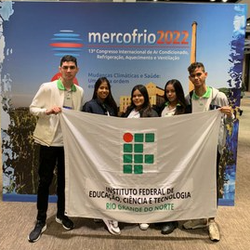 #25207 Alunos do IFRN Campus Santa Cruz participam do MERCOFRIO 2022
