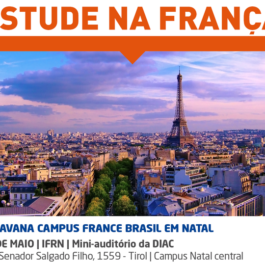 #25382 Campus Natal-Central recebe Caravana Campus France Brasil