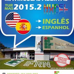 #25443 Núcleo de Línguas do Campus Mossoró abre inscrições para cursos de Inglês e Espanhol