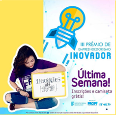 #25454 Última semana de inscrições para III Prêmio de Empreendedorismo Inovador