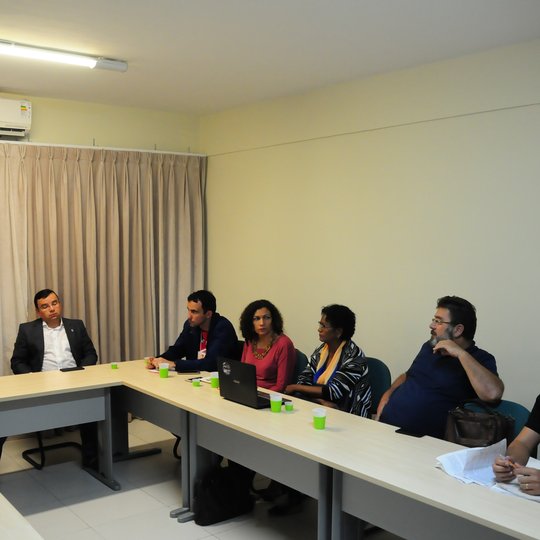 #25530 Reitor do IFRN recebe diretoria do Sinasefe