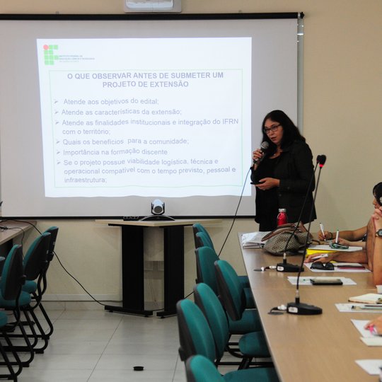 #25536 IFRN promove curso sobre projetos de Extensão
