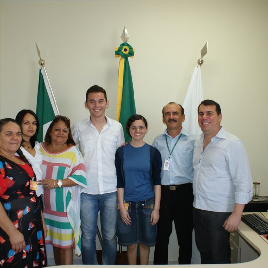#25539 Jovem Embaixadora visita Reitoria do IFRN